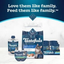 Blue Buffalo Tastefuls Savory Singles Tuna Entrée Cuts In Gravy Adult Cat Food, 2.6-oz Cup, Case Of 24 -Blue Buffalo 354427 PT8. AC SS1800 V1642009022