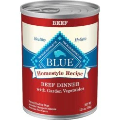Blue Buffalo Homestyle Recipe Chicken Dinner With Garden Vegetables & Brown Rice Canned Dog Food & Blue Buffalo Homestyle Recipe Beef Dinner With Garden Vegetables & Sweet Potatoes Canned Dog Food -Blue Buffalo 356837 PT5. AC SS1800 V1640899949