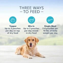 Blue Buffalo Delectables Chicken & Beef Dinner Variety Pack Grain-Free Wet Dog Food Topper, 3-oz Pouches, Case Of 12 & Blue Buffalo Wilderness Trail Toppers Wild Cuts Variety Pack Chunky Chicken & Beef Bites In Gravy Grain-Free Dog Food Topper, 3-oz, Pouch Of 12 -Blue Buffalo 356845 PT5. AC SS1800 V1640896314