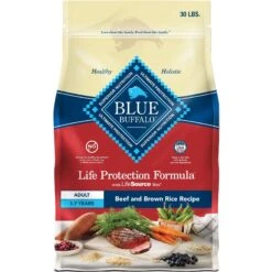 Blue Buffalo Life Protection Formula Adult Beef & Brown Rice Recipe Dry Dog Food