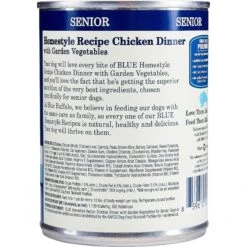 PetHonesty Duck Flavored Soft Chews Multivitamin For Senior Dogs & Blue Buffalo Homestyle Recipe Senior Chicken Dinner With Garden Vegetables Canned Dog Food -Blue Buffalo 365452 PT6. AC SS1800 V1644016902