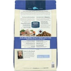 Blue Buffalo Life Protection Formula Large Breed Healthy Weight Adult Chicken & Brown Rice Recipe Dry Dog Food & Blue Buffalo True Solutions Healthy Weight Natural Weight Control Chicken Adult Wet Dog Food -Blue Buffalo 367526 PT6. AC SS1800 V1677098057