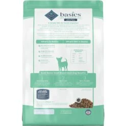 Blue Buffalo Basics Skin & Stomach Care Grain-Free Formula Lamb & Potato Recipe Large Breed Adult Dry Dog Food & Blue Buffalo Basics Skin & Stomach Care Grain-Free Formula Lamb & Potato Recipe Small Breed Adult Dry Dog Food -Blue Buffalo 367536 PT5. AC SS1800 V1646350672