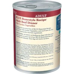 Blue Buffalo Homestyle Recipe Beef Dinner With Garden Vegetables & Sweet Potatoes Canned Dog Food 9 Blue Buffalo Homestyle Recipe Beef Dinner With Garden Vegetables & Sweet Potatoes Canned Dog Food -Blue Buffalo 46804 PT2. AC SS1800 V1689357019