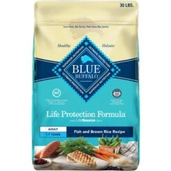 Blue Buffalo Life Protection Formula Adult Fish & Brown Rice Recipe Dry Dog Food