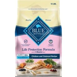 Blue Buffalo Life Protection Formula Small Breed Puppy Chicken & Oatmeal Recipe Dry Dog Food