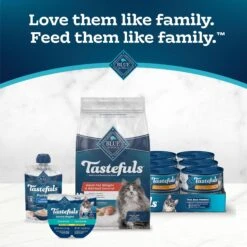 Blue Buffalo Tastefuls Natural Chicken Adult 7+ Dry Cat Food -Blue Buffalo 46910 PT8. AC SS1800 V1692637669