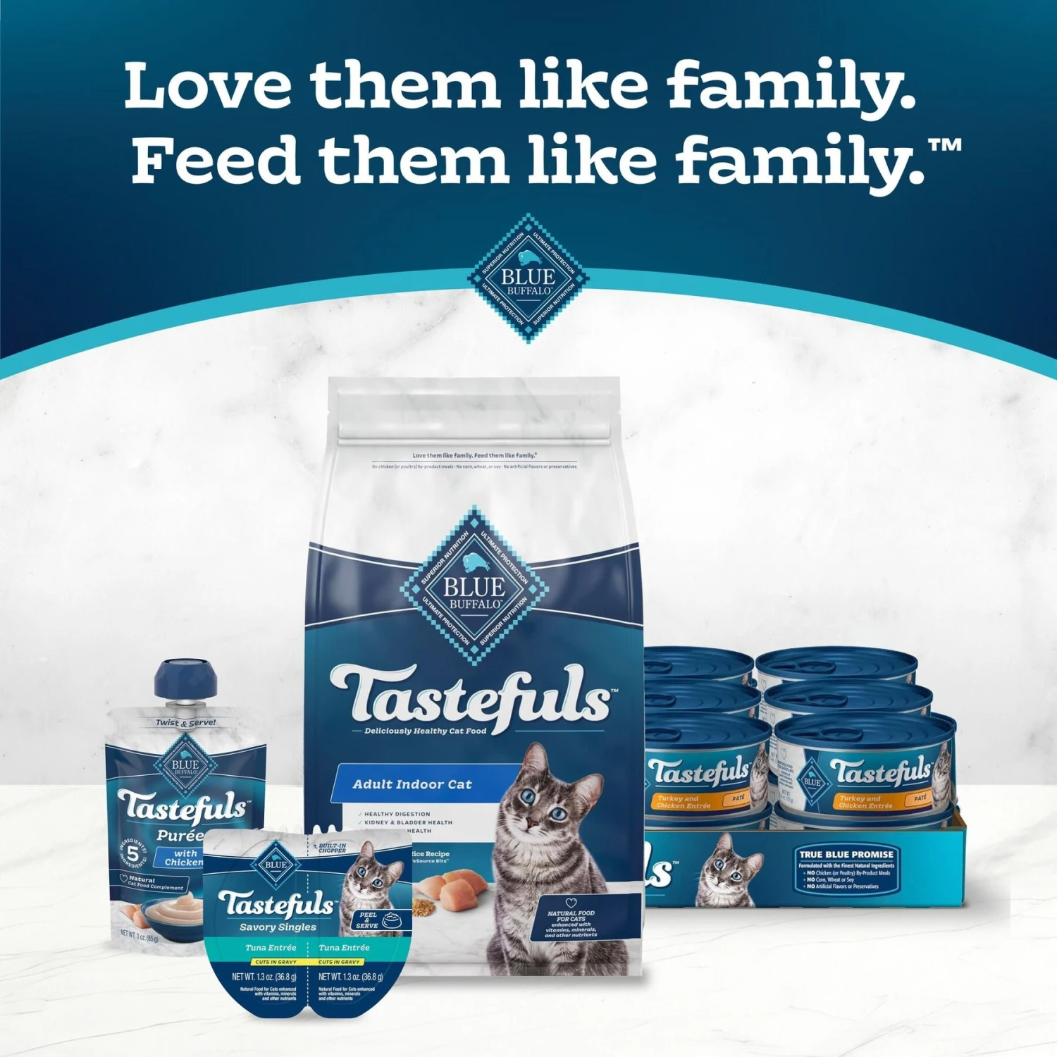 Blue Buffalo Tastefuls Chicken Indoor Natural Adult Dry Cat Food 9 Blue Buffalo Tastefuls Chicken Indoor Natural Adult Dry Cat Food - Image 9