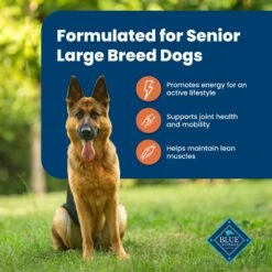 Blue Buffalo Life Protection Formula Large Breed Senior Chicken & Brown Rice Recipe Dry Dog Food -Blue Buffalo 46914 PT3. AC SS1800 V1701982276