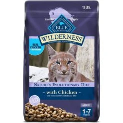 Blue Buffalo Wilderness Chicken Recipe Grain-Free Dry Cat Food
