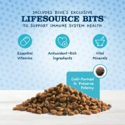 Blue Buffalo Baby Blue Healthy Growth Formula Natural Chicken & Brown Rice Recipe Puppy Dry Food & Blue Buffalo Baby Blue Natural Savory Chicken Puppy Treats, 4-oz Bag -Blue Buffalo 501858 PT8. AC SS1800 V1648507602