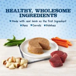 Blue Buffalo Baby Blue Healthy Growth Formula Natural Lamb & Vegetable Recipe Puppy Wet Food, 3.5-oz Cups, Case Of 12 11 Blue Buffalo Baby Blue Healthy Growth Formula Natural Lamb & Vegetable Recipe Puppy Wet Food, 3.5-oz Cups, Case Of 12 -Blue Buffalo 502206 PT3. AC SS1800 V1647639216