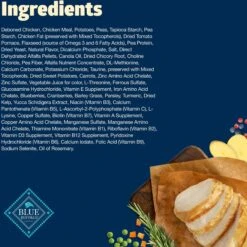 Blue Buffalo Freedom Adult Chicken Recipe Grain-Free Dry Dog Food -Blue Buffalo 50778 PT4. AC SS1800 V1649114790