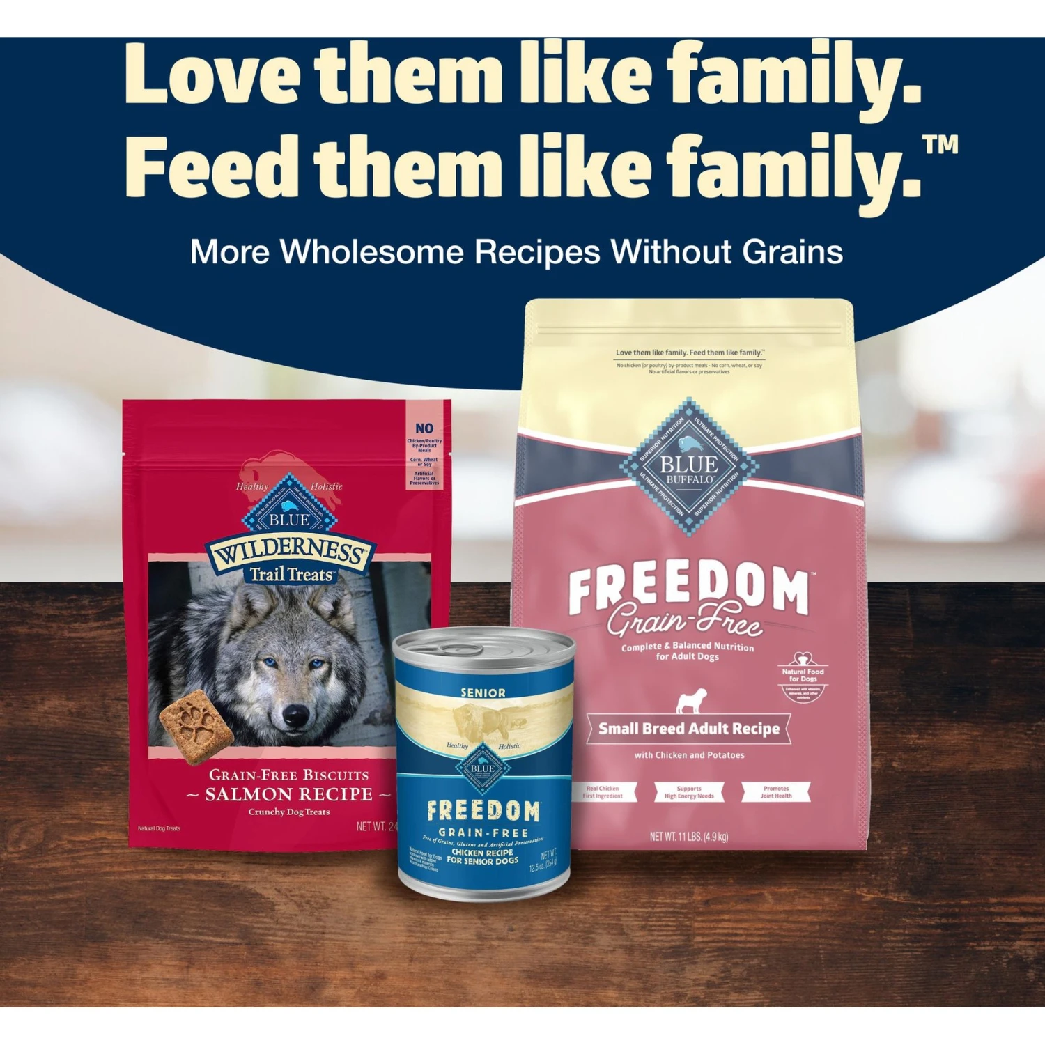 Blue Buffalo Freedom Small Breed Adult Chicken Recipe Grain-Free Dry Dog Food 8 Blue Buffalo Freedom Small Breed Adult Chicken Recipe Grain-Free Dry Dog Food - Image 8