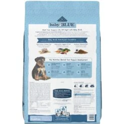 Blue Buffalo Baby Blue Healthy Growth Formula Natural Chicken & Brown Rice Recipe Puppy Dry Food & Blue Buffalo Baby Blue Healthy Growth Formula Natural Chicken & Vegetable Recipe Puppy Wet Food, 12.5-oz Cans, Case Of 12 -Blue Buffalo 514998 PT2. AC SS1800 V1649356344