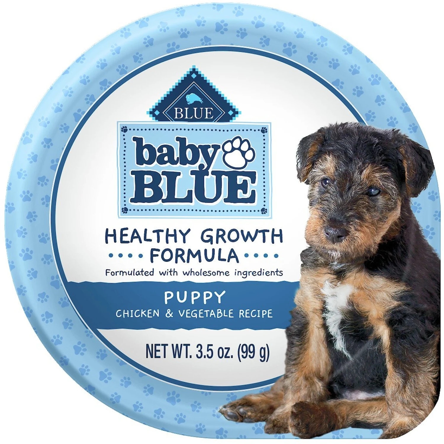 Blue Buffalo Baby Blue Small Breed Healthy Growth Formula Natural Chicken & Oatmeal Rice Recipe Puppy Dry Food, 4-lb Bag & Blue Buffalo Baby Blue Healthy Growth Formula Natural Chicken & Vegetable Recipe Puppy Wet Food, 3.5-oz Cups, Case Of 12 2 Blue Buffalo Baby Blue Small Breed Healthy Growth Formula Natural Chicken & Oatmeal Rice Recipe Puppy Dry Food, 4-lb Bag & Blue Buffalo Baby Blue Healthy Growth Formula Natural Chicken & Vegetable Recipe Puppy Wet Food, 3.5-oz Cups, Case Of 12 - Image 2