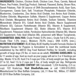 Blue Buffalo Baby Blue Small Breed Healthy Growth Formula Natural Chicken & Oatmeal Rice Recipe Puppy Dry Food, 4-lb Bag & Blue Buffalo Baby Blue Healthy Growth Formula Natural Chicken & Vegetable Recipe Puppy Wet Food, 3.5-oz Cups, Case Of 12 11 Blue Buffalo Baby Blue Small Breed Healthy Growth Formula Natural Chicken & Oatmeal Rice Recipe Puppy Dry Food, 4-lb Bag & Blue Buffalo Baby Blue Healthy Growth Formula Natural Chicken & Vegetable Recipe Puppy Wet Food, 3.5-oz Cups, Case Of 12 -Blue Buffalo 515014 PT2. AC SS1800 V1649357511
