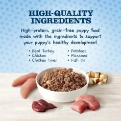 Blue Buffalo Baby Blue Healthy Growth Formula Natural Chicken & Vegetable Recipe Puppy Wet Food, 12.5-oz Cans, Case Of 12 & Blue Buffalo Baby Blue Healthy Growth Formula Grain-Free High Protein Turkey & Potato Recipe Puppy Wet Food, 12.5-oz Cans, Case Of 12 12 Blue Buffalo Baby Blue Healthy Growth Formula Natural Chicken & Vegetable Recipe Puppy Wet Food, 12.5-oz Cans, Case Of 12 & Blue Buffalo Baby Blue Healthy Growth Formula Grain-Free High Protein Turkey & Potato Recipe Puppy Wet Food, 12.5-oz Cans, Case Of 12 -Blue Buffalo 515038 PT3. AC SS1800 V1649338631