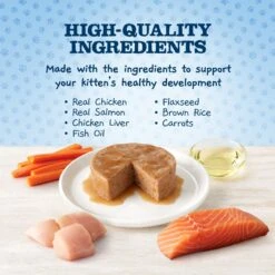 Blue Buffalo Baby Blue Healthy Growth Formula Grain-Free High Protein Chicken & Pea Recipe Kitten Dry Food & Blue Buffalo Baby Blue Healthy Growth Formula Grain-Free High Protein Variety Pack Kitten Wet Food, 3-oz Can, Case Of 6 12 Blue Buffalo Baby Blue Healthy Growth Formula Grain-Free High Protein Chicken & Pea Recipe Kitten Dry Food & Blue Buffalo Baby Blue Healthy Growth Formula Grain-Free High Protein Variety Pack Kitten Wet Food, 3-oz Can, Case Of 6 -Blue Buffalo 515062 PT3. AC SS1800 V1657658301