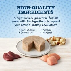 Blue Buffalo Baby Blue Healthy Growth Formula Grain-Free High Protein Chicken Recipe Kitten Wet Food, 3-oz Cans, Case Of 24 & Blue Buffalo Baby Blue Healthy Growth Formula Grain-Free High Protein Salmon Recipe Kitten Wet Food, 3-oz Cans, Case Of 24 16 Blue Buffalo Baby Blue Healthy Growth Formula Grain-Free High Protein Chicken Recipe Kitten Wet Food, 3-oz Cans, Case Of 24 & Blue Buffalo Baby Blue Healthy Growth Formula Grain-Free High Protein Salmon Recipe Kitten Wet Food, 3-oz Cans, Case Of 24 -Blue Buffalo 515078 PT7. AC SS1800 V1649344309