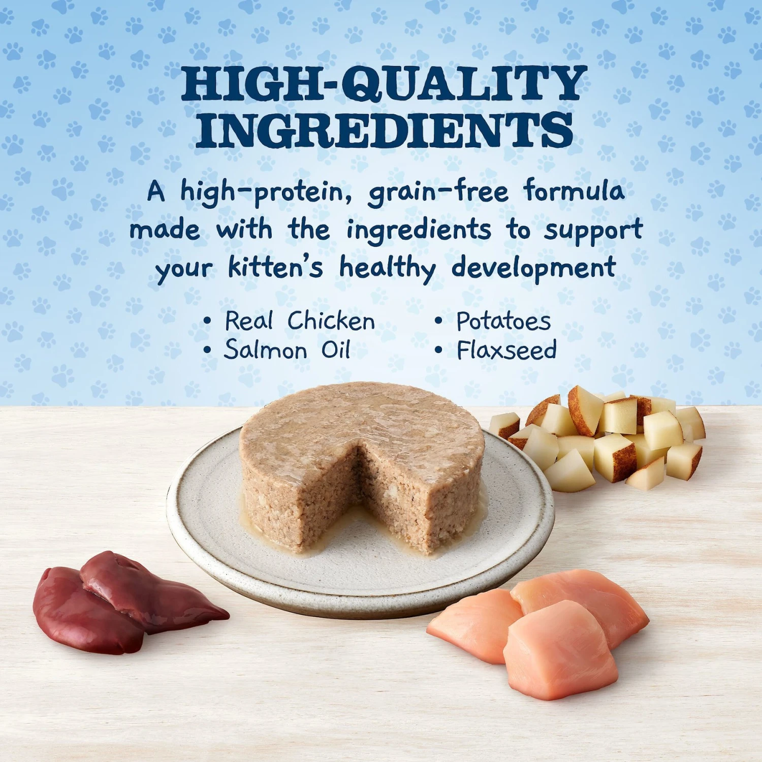 Blue Buffalo Baby Blue Healthy Growth Formula Grain-Free High Protein Chicken Recipe Kitten Wet Food, 3-oz Cans, Case Of 24 & Blue Buffalo Baby Blue Healthy Growth Formula Grain-Free High Protein Salmon Recipe Kitten Wet Food, 3-oz Cans, Case Of 24 8 Blue Buffalo Baby Blue Healthy Growth Formula Grain-Free High Protein Chicken Recipe Kitten Wet Food, 3-oz Cans, Case Of 24 & Blue Buffalo Baby Blue Healthy Growth Formula Grain-Free High Protein Salmon Recipe Kitten Wet Food, 3-oz Cans, Case Of 24 - Image 8