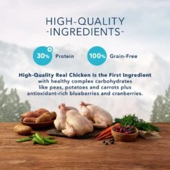 Blue Buffalo Wilderness Weight Control Chicken Recipe Grain-Free Dry Cat Food -Blue Buffalo 51552 PT4. AC SS1800 V1570660708