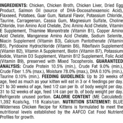 Blue Buffalo Wilderness Kitten Chicken Grain-Free Canned Cat Food -Blue Buffalo 51560 PT2. AC SS1800 V1646784986