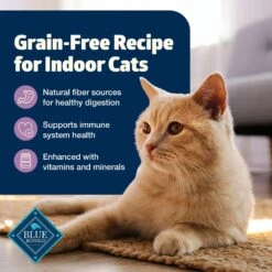 Blue Buffalo Freedom Indoor Adult Chicken Recipe Grain-Free Dry Cat Food 10 Blue Buffalo Freedom Indoor Adult Chicken Recipe Grain-Free Dry Cat Food -Blue Buffalo 51730 PT3. AC SS1800 V1649130991