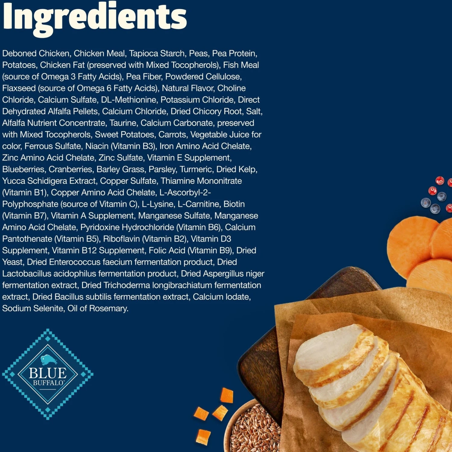 Blue Buffalo Freedom Indoor Adult Chicken Recipe Grain-Free Dry Cat Food 4 Blue Buffalo Freedom Indoor Adult Chicken Recipe Grain-Free Dry Cat Food - Image 4