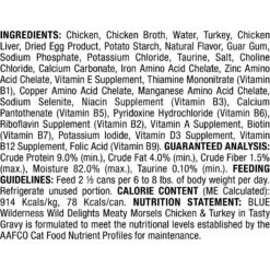 Blue Buffalo Wilderness Wild Delights Chicken & Turkey In Tasty Gravy Grain-Free Canned Cat Food -Blue Buffalo 51767 PT2. AC SS1800 V1646781986