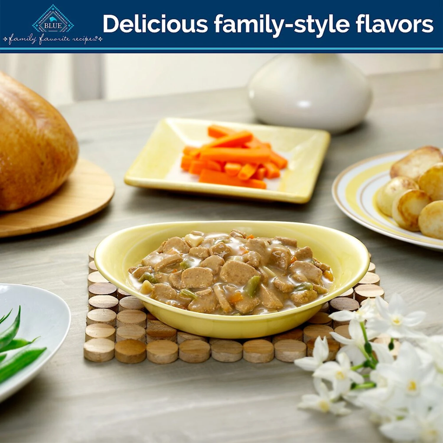 Blue Buffalo Family Favorite Grain-Free Recipes Sunday Chicken Dinner Canned Dog Food 2 Blue Buffalo Family Favorite Grain-Free Recipes Sunday Chicken Dinner Canned Dog Food - Image 2