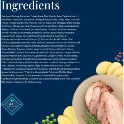 Blue Buffalo Basics Skin & Stomach Care Grain-Free Formula Turkey & Potato Recipe Adult Dry Dog Food 13 Blue Buffalo Basics Skin & Stomach Care Grain-Free Formula Turkey & Potato Recipe Adult Dry Dog Food -Blue Buffalo 51899 PT4. AC SS1800 V1646281586