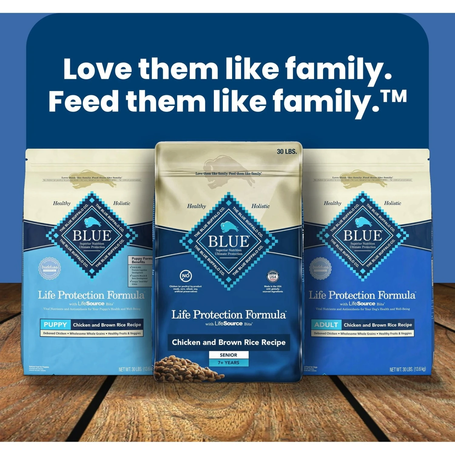 Blue Buffalo Life Protection Formula Small Breed Senior Chicken & Brown Rice Recipe Dry Dog Food 9 Blue Buffalo Life Protection Formula Small Breed Senior Chicken & Brown Rice Recipe Dry Dog Food - Image 9