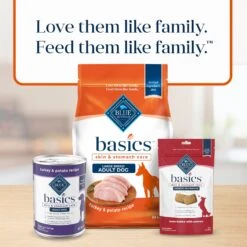 Blue Buffalo Basics Skin & Stomach Care Turkey & Potato Recipe Large Breed Adult Dry Dog Food -Blue Buffalo 51917 PT8. AC SS1800 V1646268684