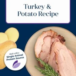 Blue Buffalo Basics Skin & Stomach Care Grain-Free Turkey & Potato Recipe Canned Dog Food -Blue Buffalo 51929 PT3. AC SS1800 V1646264782