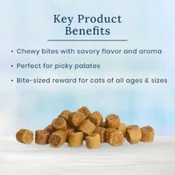 Blue Buffalo True Chews Natural Chewy Alaska Pollock Cat Treats 10 Blue Buffalo True Chews Natural Chewy Alaska Pollock Cat Treats -Blue Buffalo 631726 PT2. AC SS1800 V1692037215