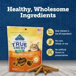 Blue Buffalo True Chews Sticks Natural Chicken Cat Treats 15 Blue Buffalo True Chews Sticks Natural Chicken Cat Treats -Blue Buffalo 631734 PT6. AC SS1800 V1691768520