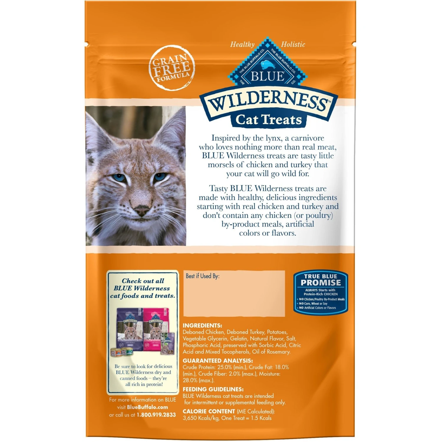 Blue Buffalo Wilderness Chicken & Trout Grain-Free Cat Treats + 3 Items 5 Blue Buffalo Wilderness Chicken & Trout Grain-Free Cat Treats + 3 Items - Image 5