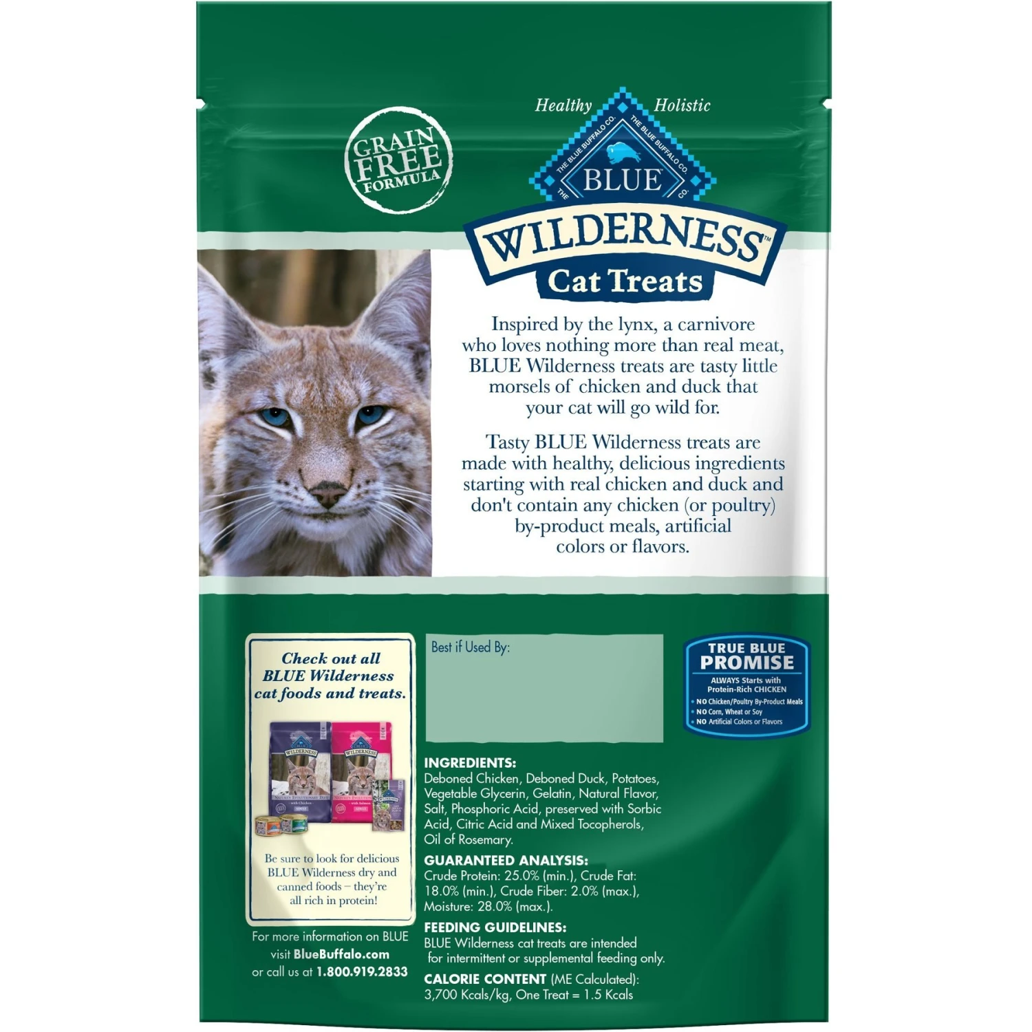 Blue Buffalo Wilderness Chicken & Trout Grain-Free Cat Treats + 3 Items 7 Blue Buffalo Wilderness Chicken & Trout Grain-Free Cat Treats + 3 Items - Image 7