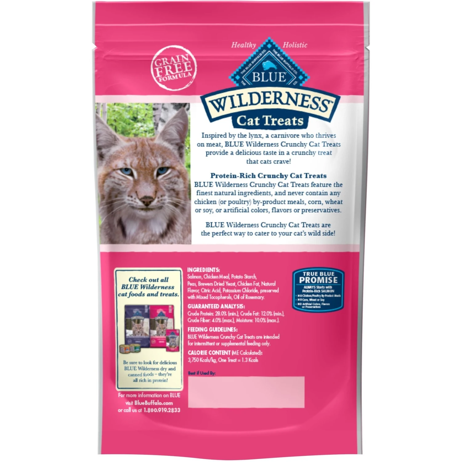 Blue Buffalo Wilderness Chicken & Trout Grain-Free Cat Treats + 3 Items 9 Blue Buffalo Wilderness Chicken & Trout Grain-Free Cat Treats + 3 Items - Image 9