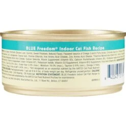 Blue Buffalo Freedom Indoor Adult Chicken Recipe Grain-Free Canned Cat Food & Blue Buffalo Freedom Indoor Adult Fish Recipe Grain-Free Canned Cat Food -Blue Buffalo 646582 PT7. AC SS1800 V1664534037