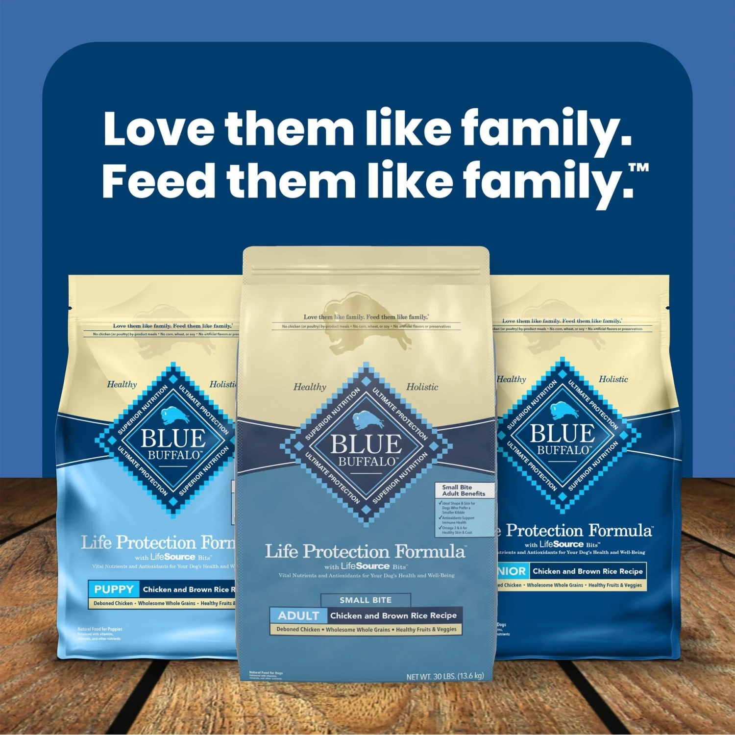 Blue Buffalo Life Protection Formula Small Bite Adult Chicken & Brown Rice Recipe Dry Dog Food 9 Blue Buffalo Life Protection Formula Small Bite Adult Chicken & Brown Rice Recipe Dry Dog Food - Image 9