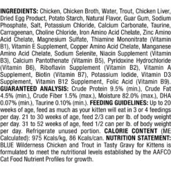 Blue Buffalo Wilderness Kitten Salmon Grain-Free Canned Cat Food + 2 Items -Blue Buffalo 646862 PT7. AC SS1800 V1664560548
