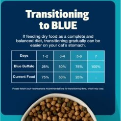 Blue Buffalo Freedom Indoor Adult Fish Recipe Grain-Free Dry Cat Food -Blue Buffalo 64711 PT7. AC SS1800 V1649125887