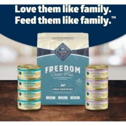 Blue Buffalo Freedom Indoor Adult Fish Recipe Grain-Free Dry Cat Food -Blue Buffalo 64711 PT8. AC SS1800 V1649112390