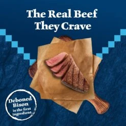 Blue Buffalo Wilderness Rocky Mountain Recipe Adult High Protein Natural Bison & Grain Dry Dog Food, 28-lb Bag -Blue Buffalo 711246 PT2. AC SS1800 V1694550754