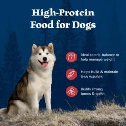 Blue Buffalo Wilderness Rocky Mountain Recipe Healthy Weight Adult High Protein Natural Red Meat & Grain Dry Dog Food, 28-lb Bag -Blue Buffalo 711262 PT3. AC SS1800 V1694547774