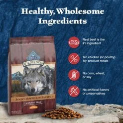 Blue Buffalo Wilderness Rocky Mountain Recipe Large Breed Adult High Protein Natural Red Meat & Grain Dry Dog Food 13 Blue Buffalo Wilderness Rocky Mountain Recipe Large Breed Adult High Protein Natural Red Meat & Grain Dry Dog Food -Blue Buffalo 711294 PT4. AC SS1800 V1694550811