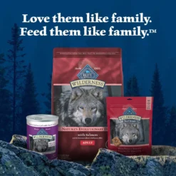 Blue Buffalo Wilderness Adult High Protein Natural Salmon & Wholesome Grains Dry Dog Food -Blue Buffalo 733494 PT8. AC SS1800 V1694547774