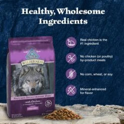 Blue Buffalo Wilderness Adult Small Bite High Protein Natural Chicken & Wholesome Grains Dry Dog Food -Blue Buffalo 735670 PT5. AC SS1800 V1694548944